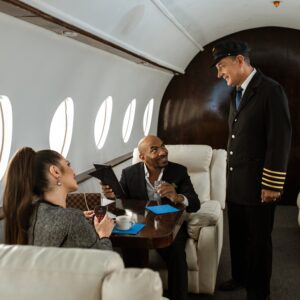 Private Jet Pilot on Demand Business Conference Virtual Ticket