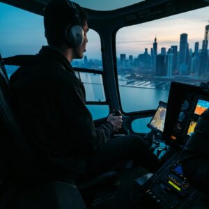 Helicopter Pilot on Demand Business Conference Virtual Ticket