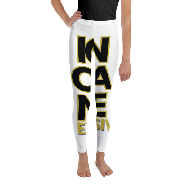 Ignorance is Expensive White Youth Leggings