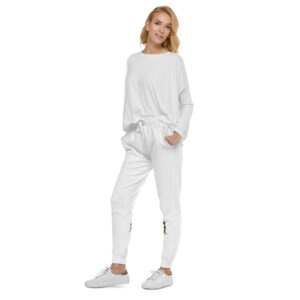 Ignorance is Expensive White Unisex Fleece Sweatpants