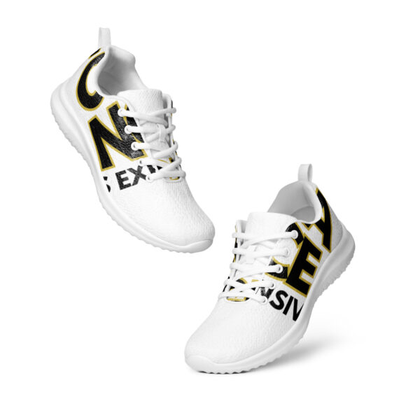 Ignorance is Expensive White Women's Athletic Shoes - Image 2