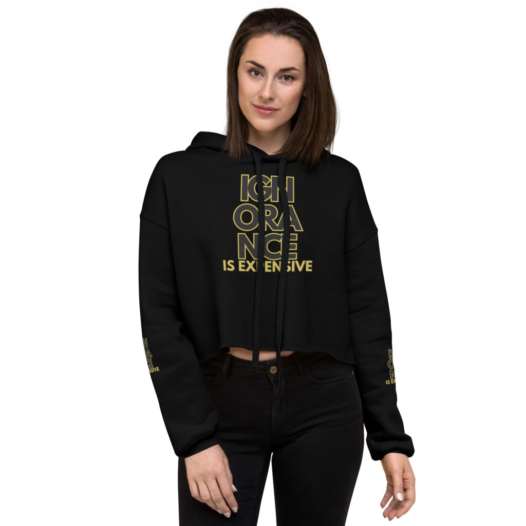 GLO University Black Women's Hoodie