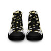 Ignorance is Expensive Black Women’s High Top Canvas Shoes - Image 8