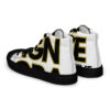 Ignorance is Expensive Black Women’s High Top Canvas Shoes - Image 6