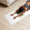 Ignorance is Expensive White Yoga Mat - Image 2