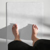 Ignorance is Expensive White Yoga Mat - Image 3