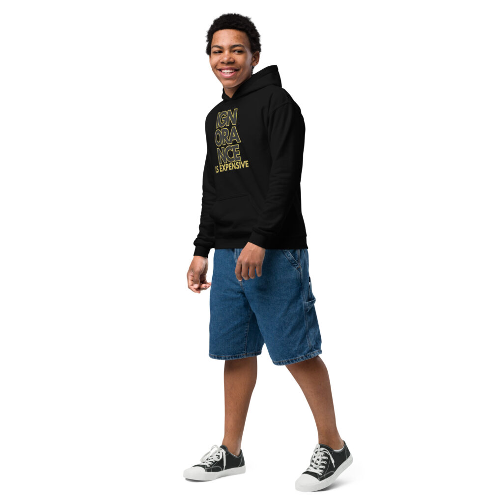 GLO University Black Youth Hoodie