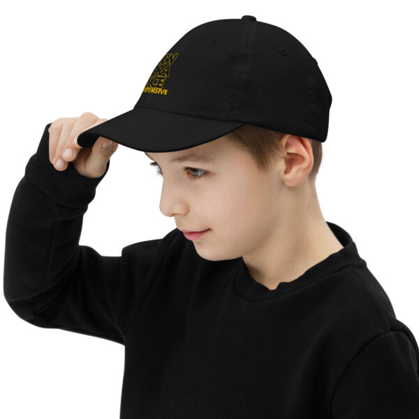 Ignorance is Expensive Black Youth Cap - Image 3