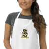 Ignorance is Expensive White Apron - Image 3