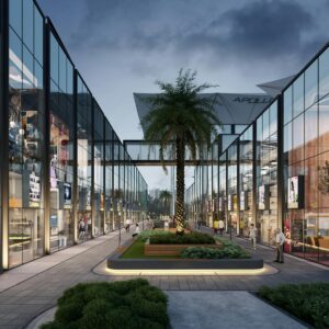 Luxury Shopping Mall Business Conference Virtual Ticket