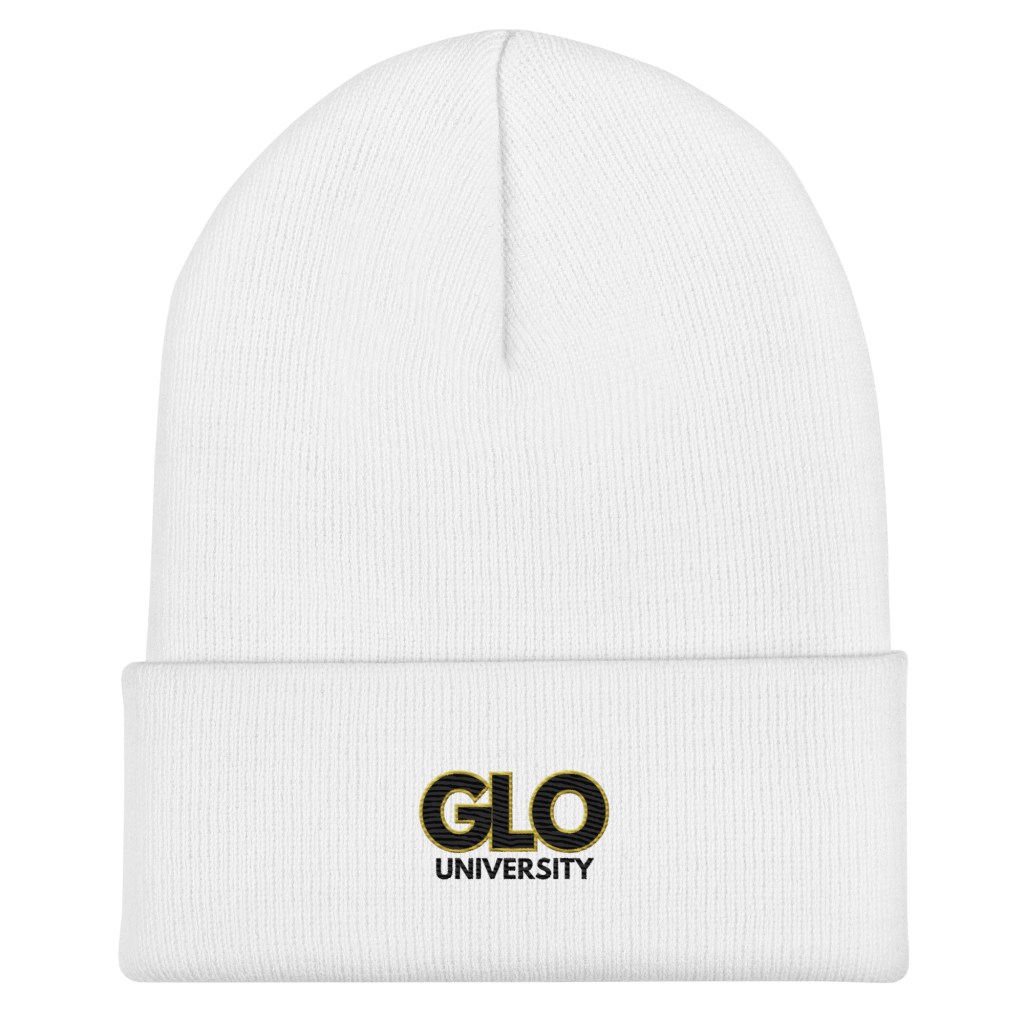 GLO University Cuffed Beanie