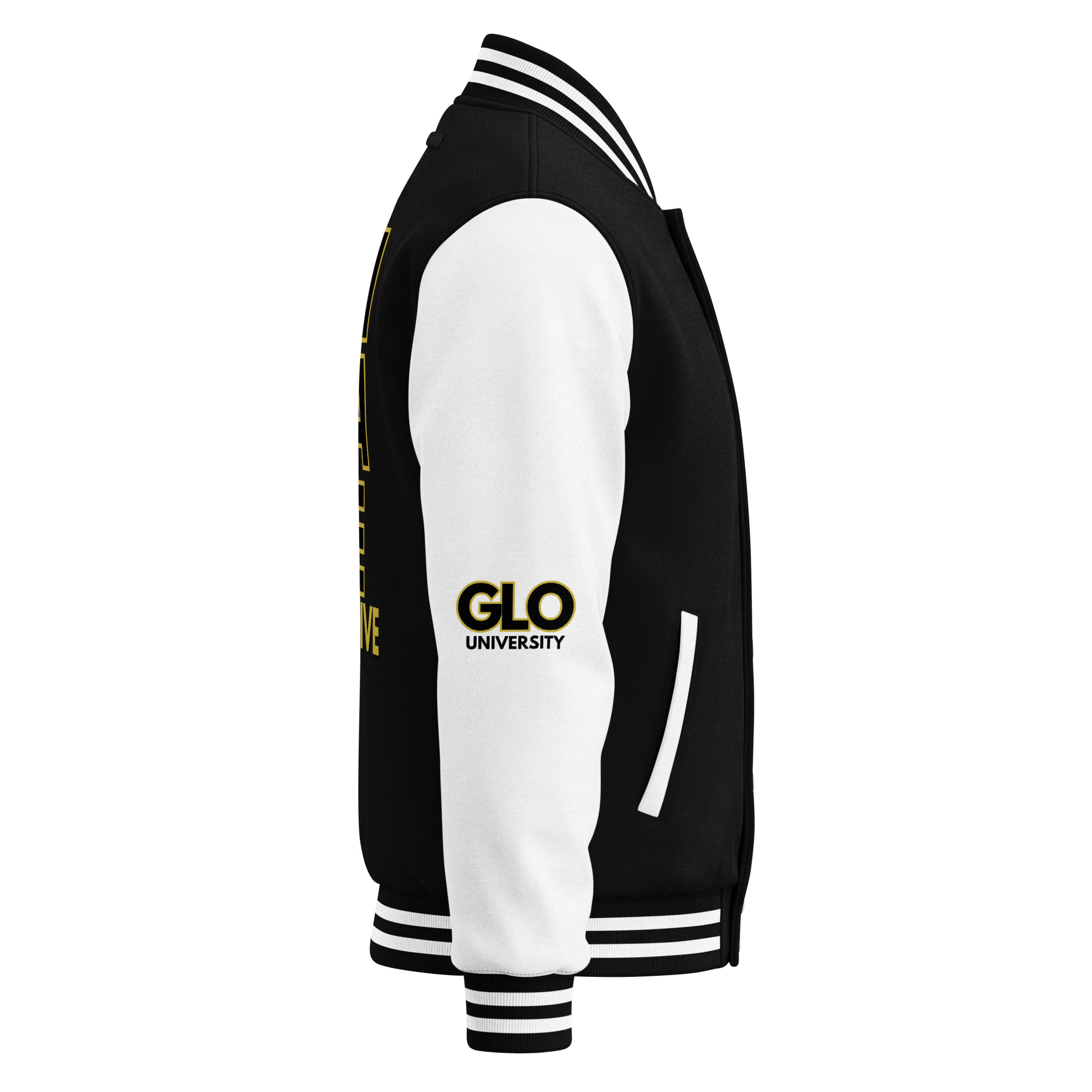 GLO University Heavyweight Unisex Letterman Jacket - Image 39