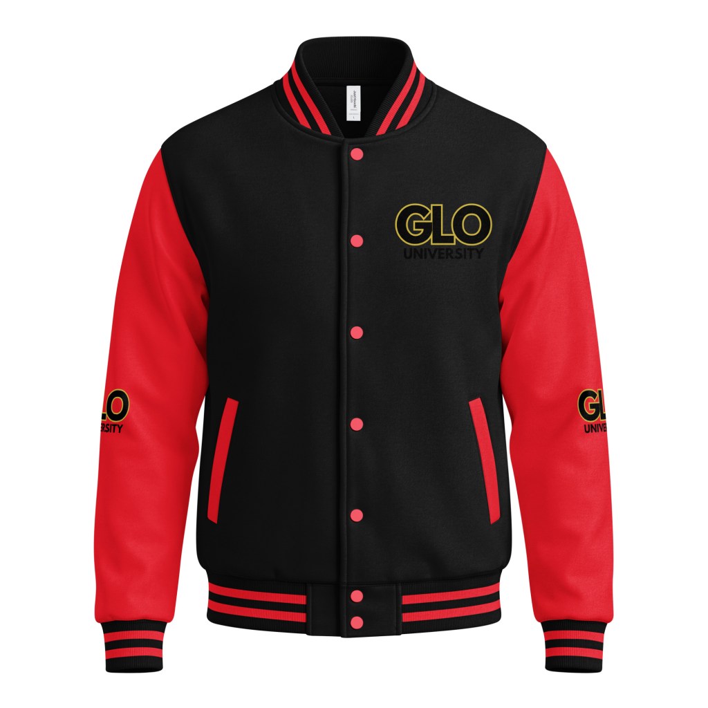 GLO University Heavyweight Unisex Letterman Jacket