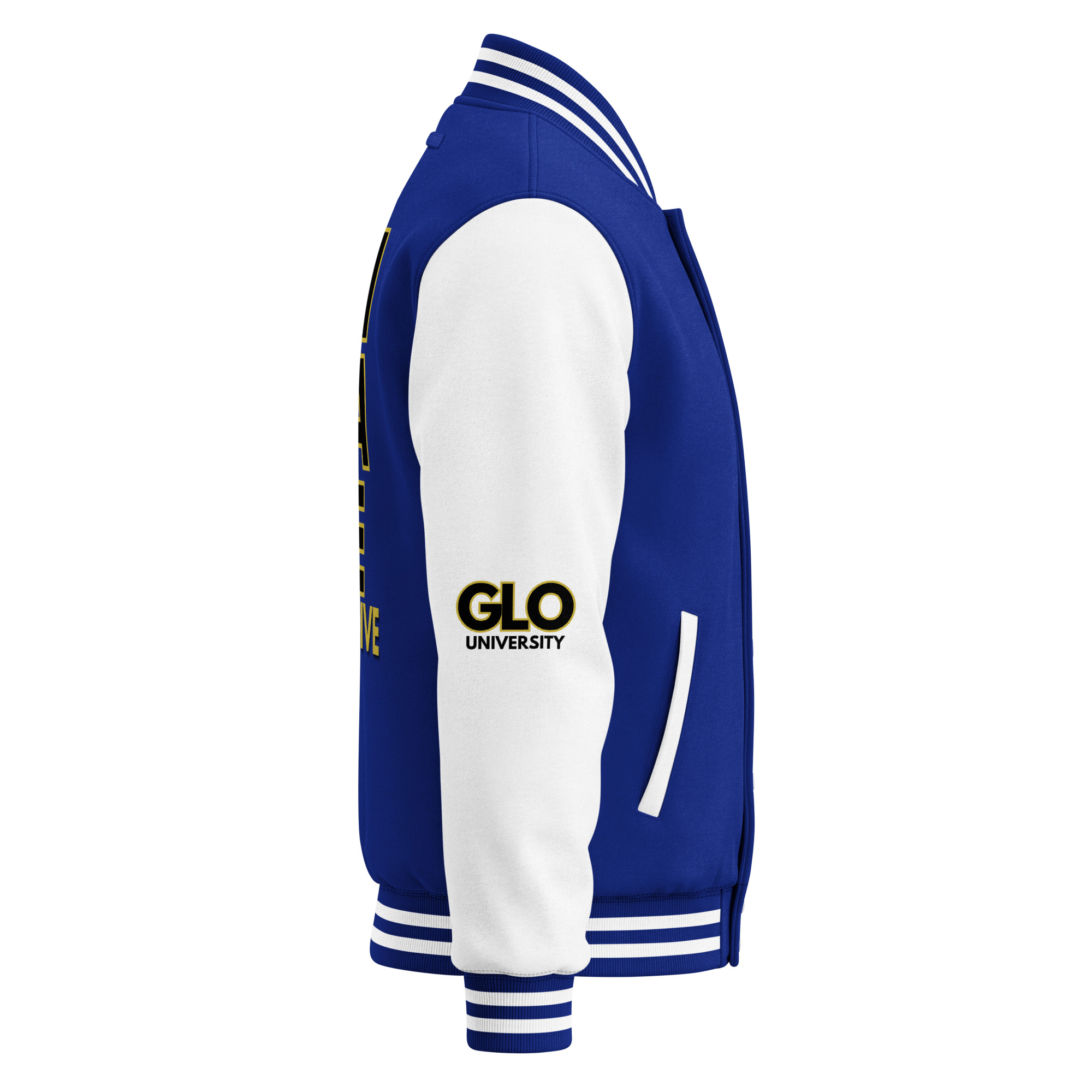 GLO University Heavyweight Unisex Letterman Jacket - Image 40